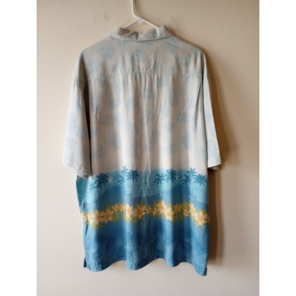 Havana Jack's Cafe 100% Silk Men's Hawaiian Shirt Size XXL - Picture 6 of 9